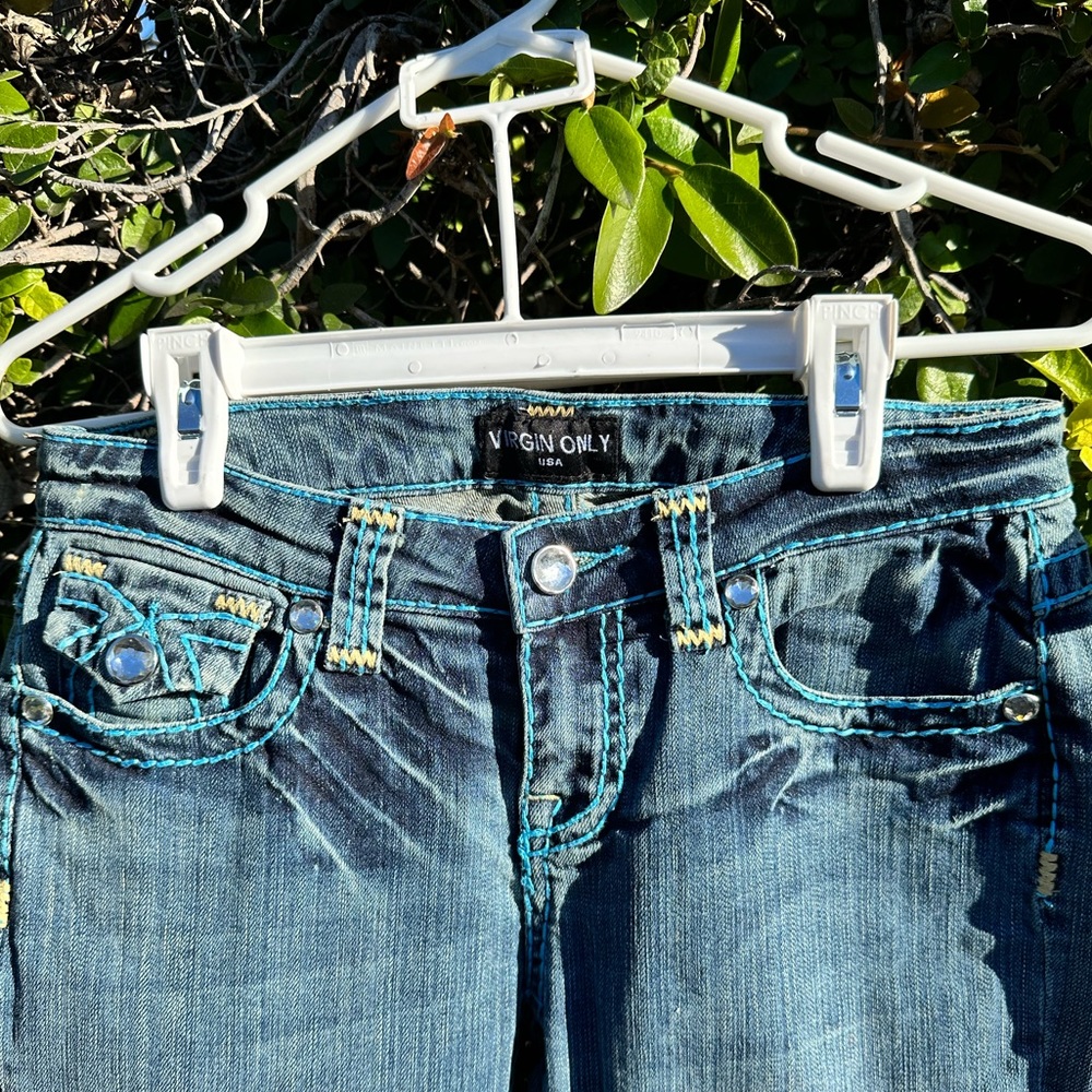 lowrise flare women’s jeans